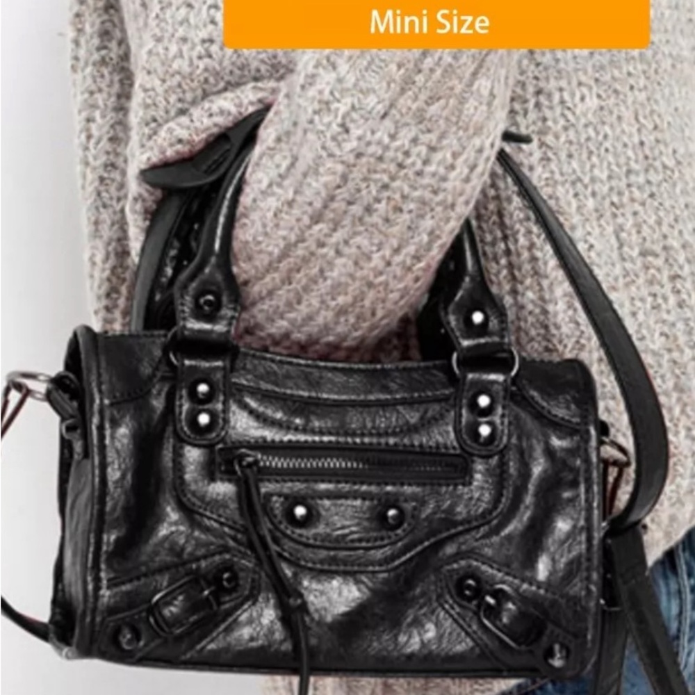 Classic Celebrity Mini Motorcycle Handbags women Messenger City Shoulder Bags